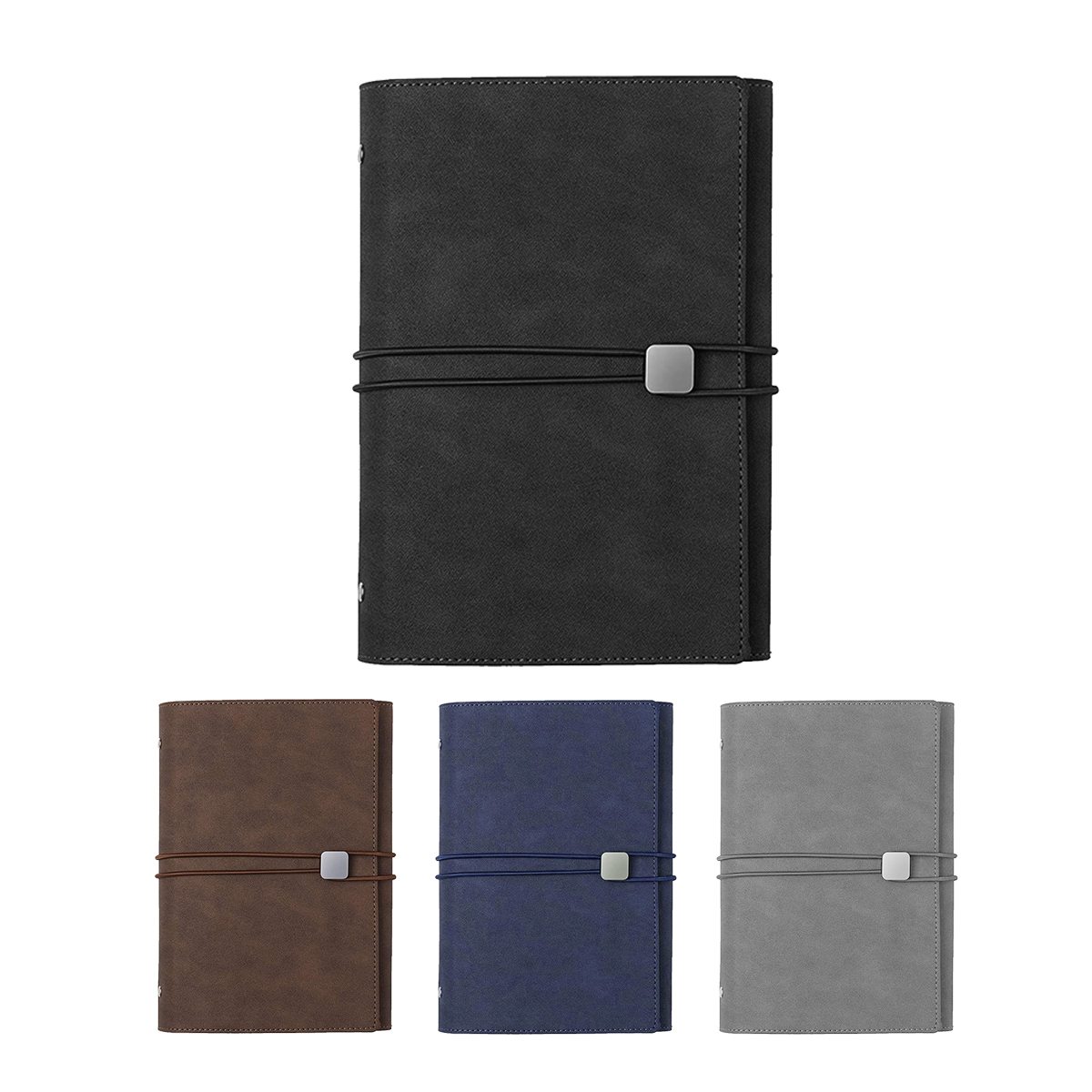 Leather 6-Ring Notebook Diary